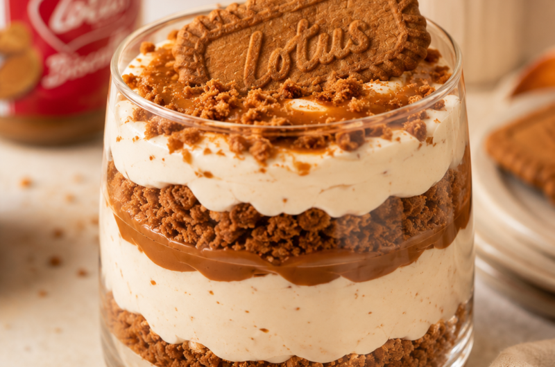 Verrine Mousse Spéculoos