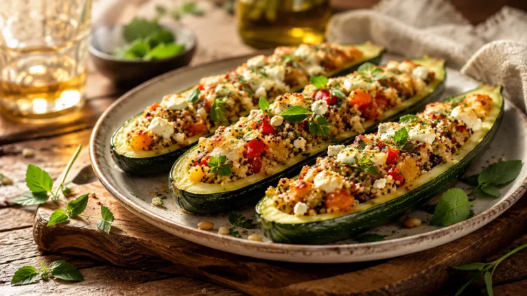 Salade Courgettes farcies recipe