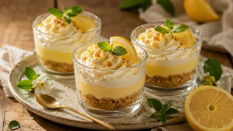 Verrines Lemon Pie recipe