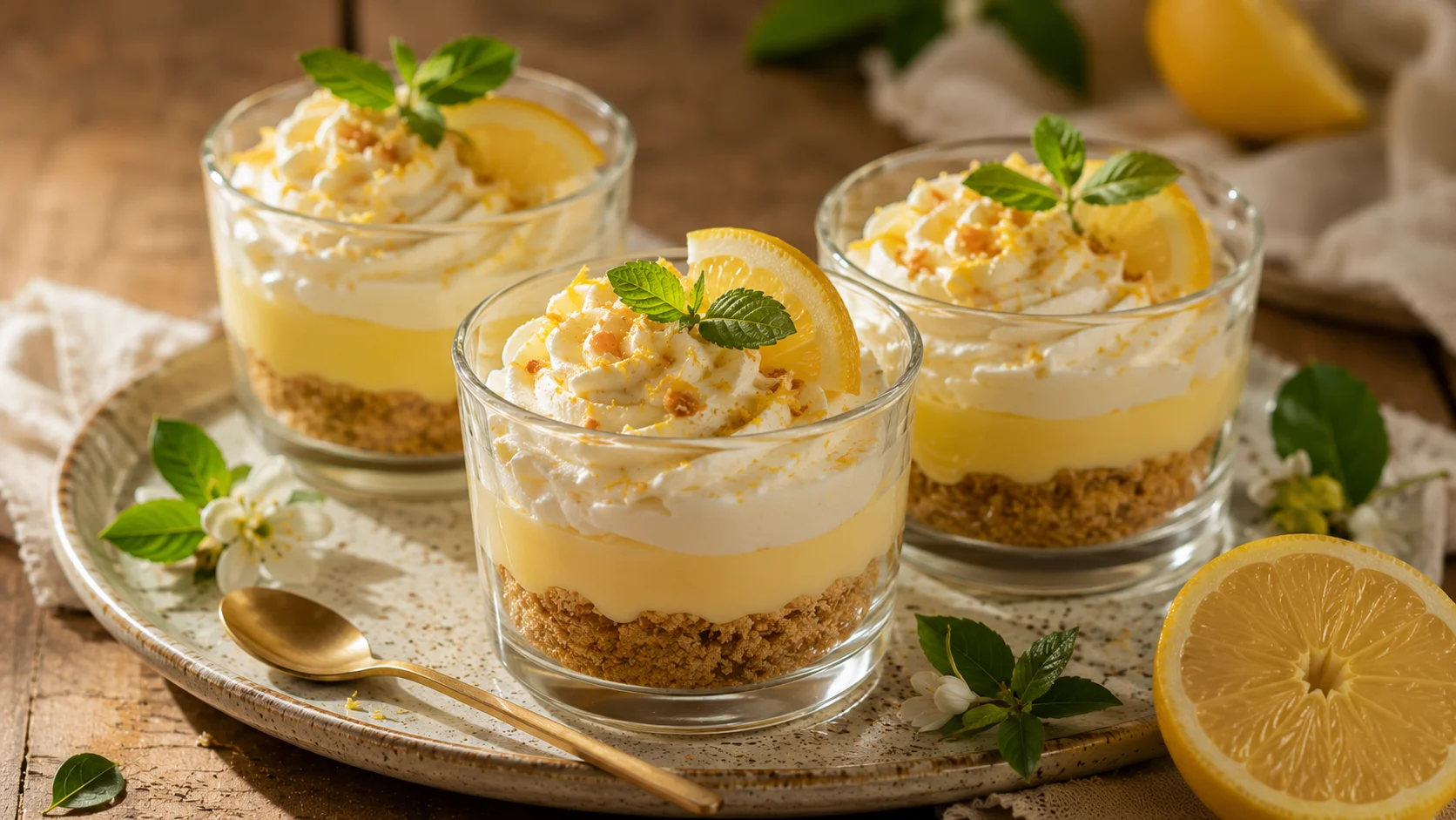 Verrines Lemon Pie recipe