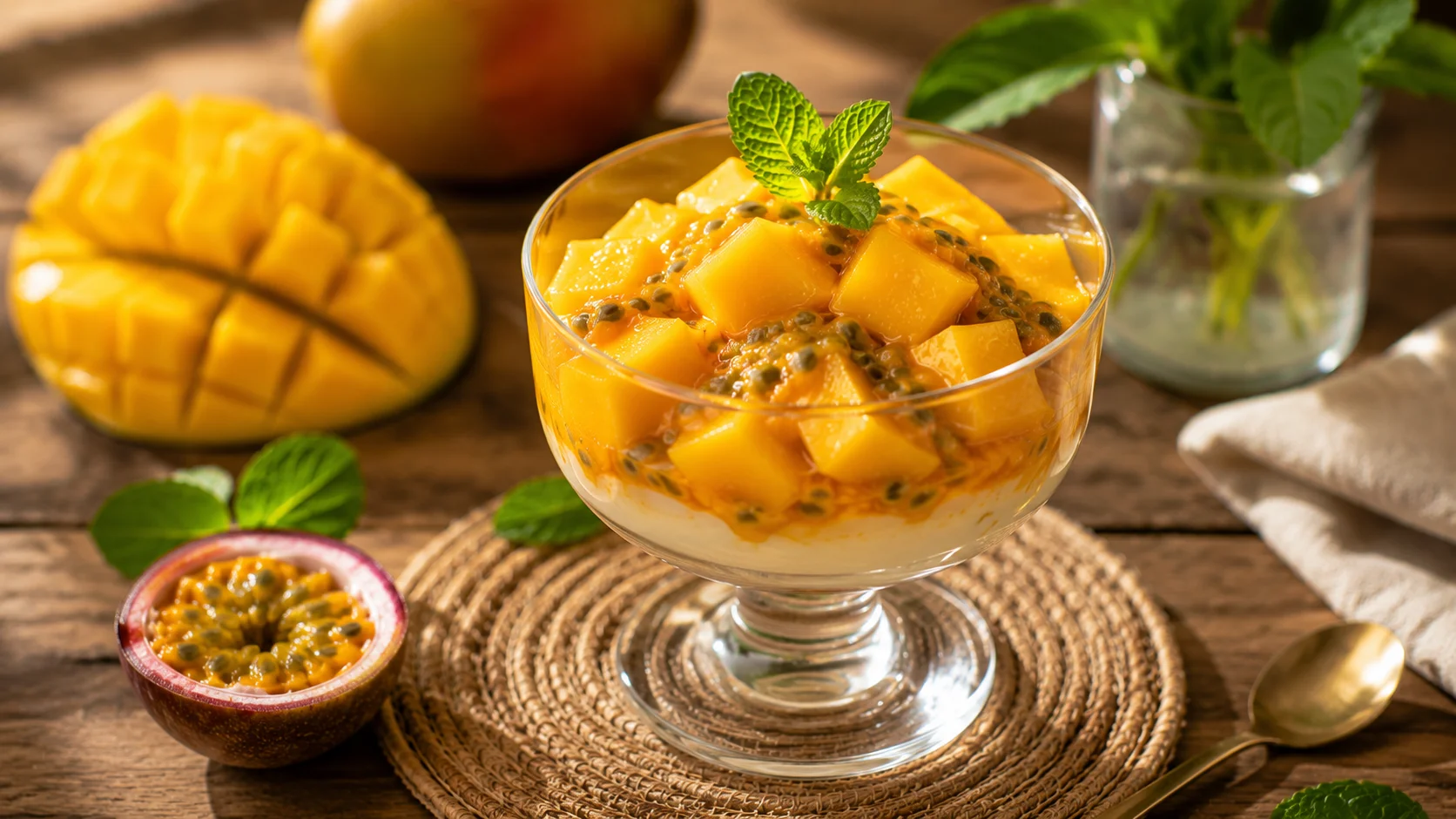 Coupe Mangue Passion recipe