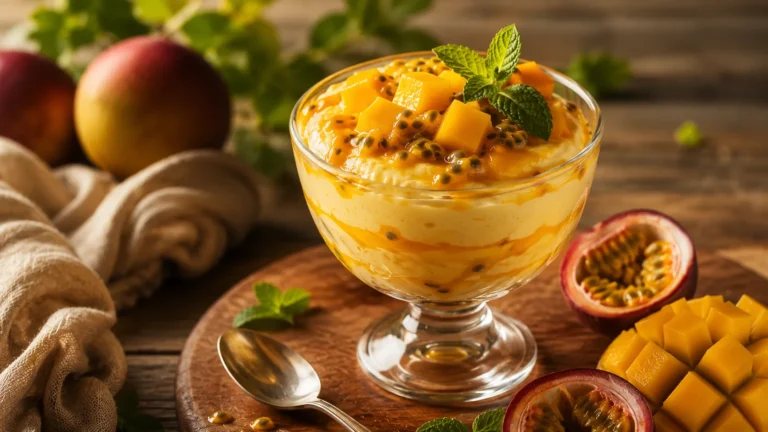 Coupe Mangue Passion recipe