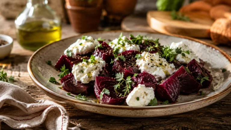 Salade Betterave Fromage Frais recipe