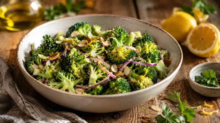 Salade Brocoli Croquant Citron recipe