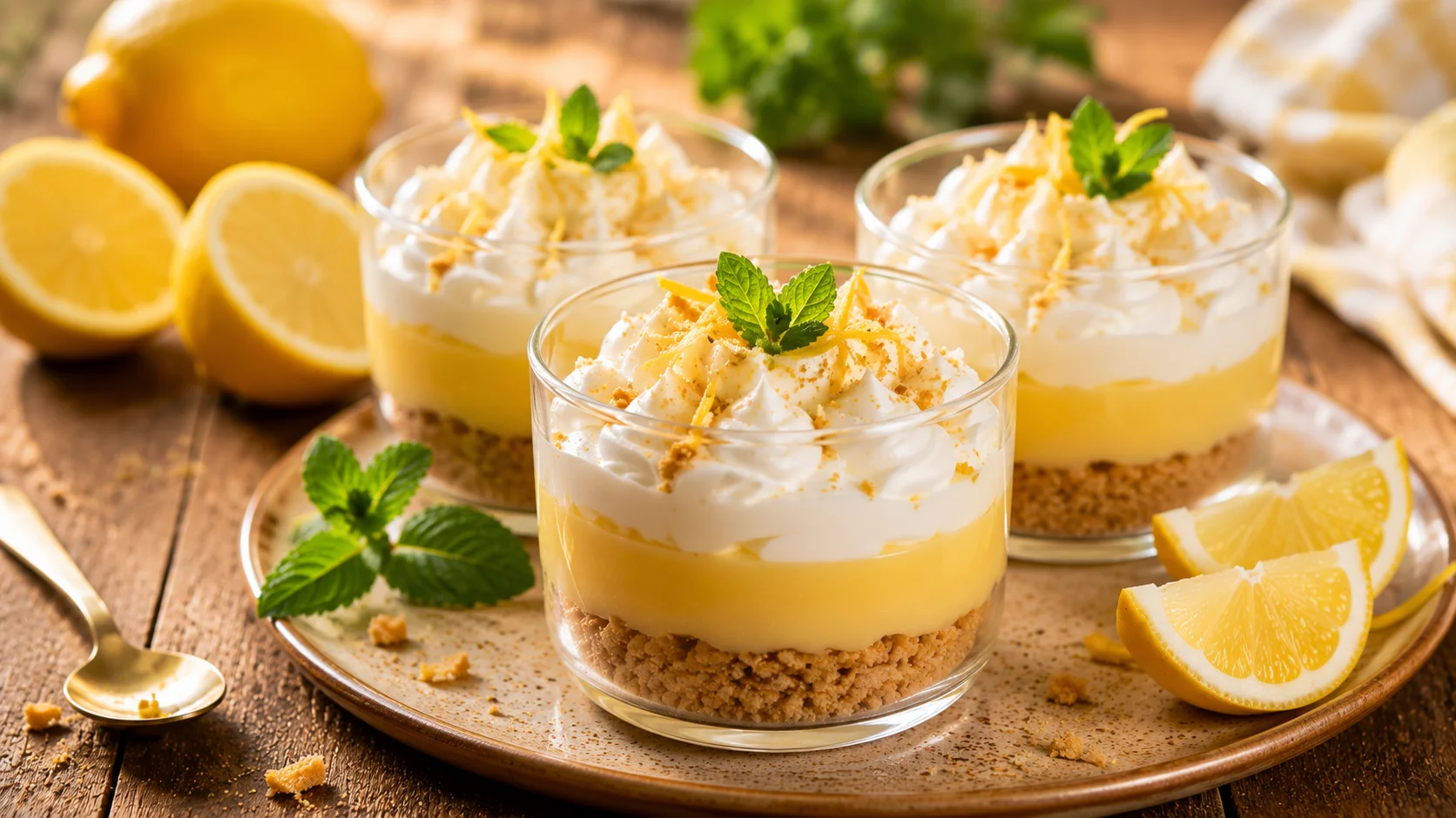 Verrines Lemon Pie recipe