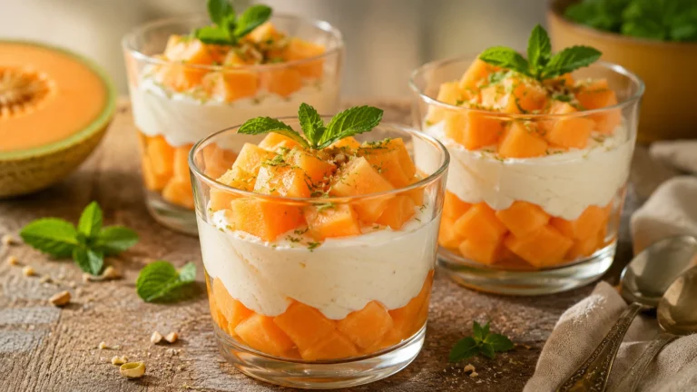 Verrines Melon Mascarpone recipe